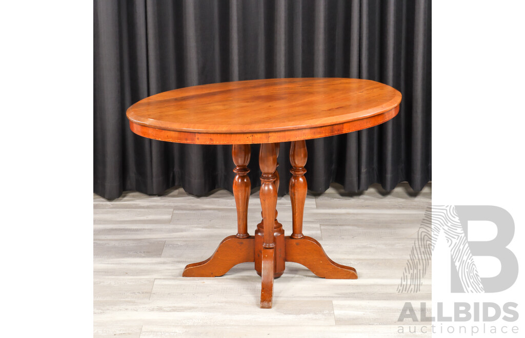 Set of Four Admiral Back Mahogany Dining Chairs