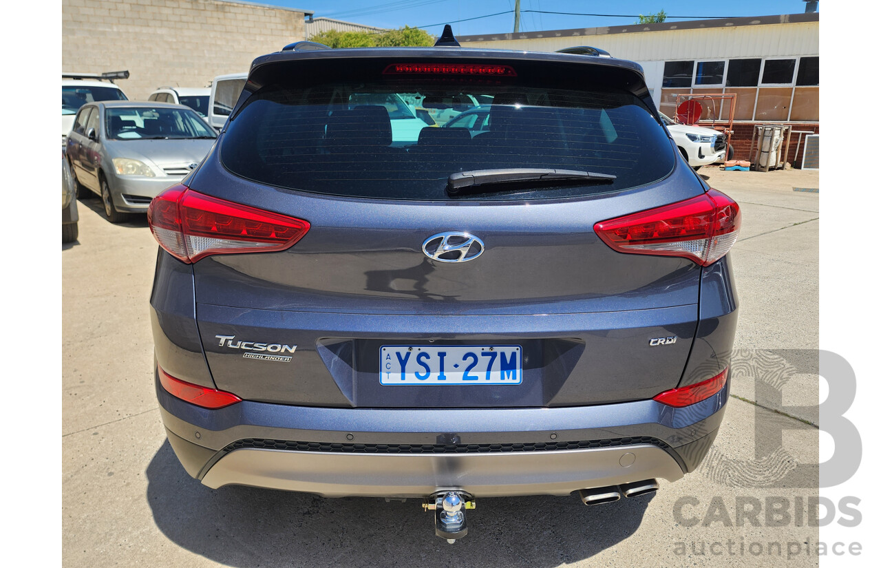 10/2015 Hyundai Tucson Highlander (awd) TLE 4d Wagon Grey 2.0L