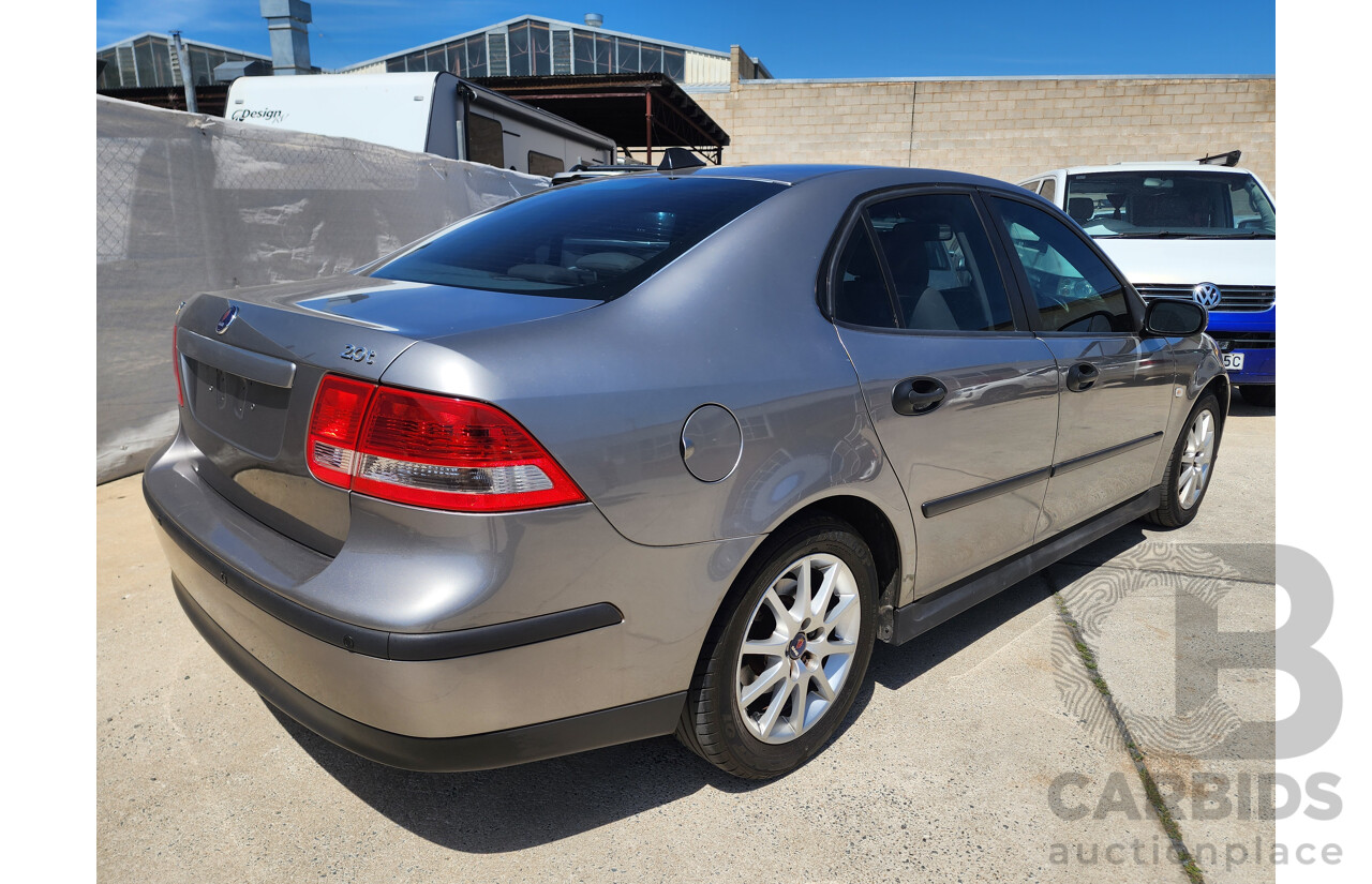 2/2004 Saab 9-3 ARC 2.0T MY04 4d Sedan Silver 2.0L