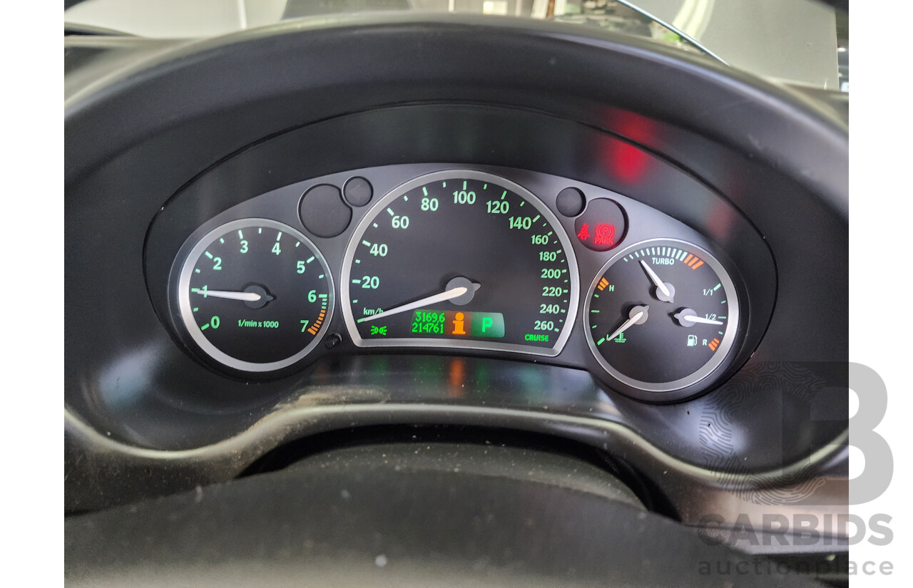 2/2004 Saab 9-3 ARC 2.0T MY04 4d Sedan Silver 2.0L