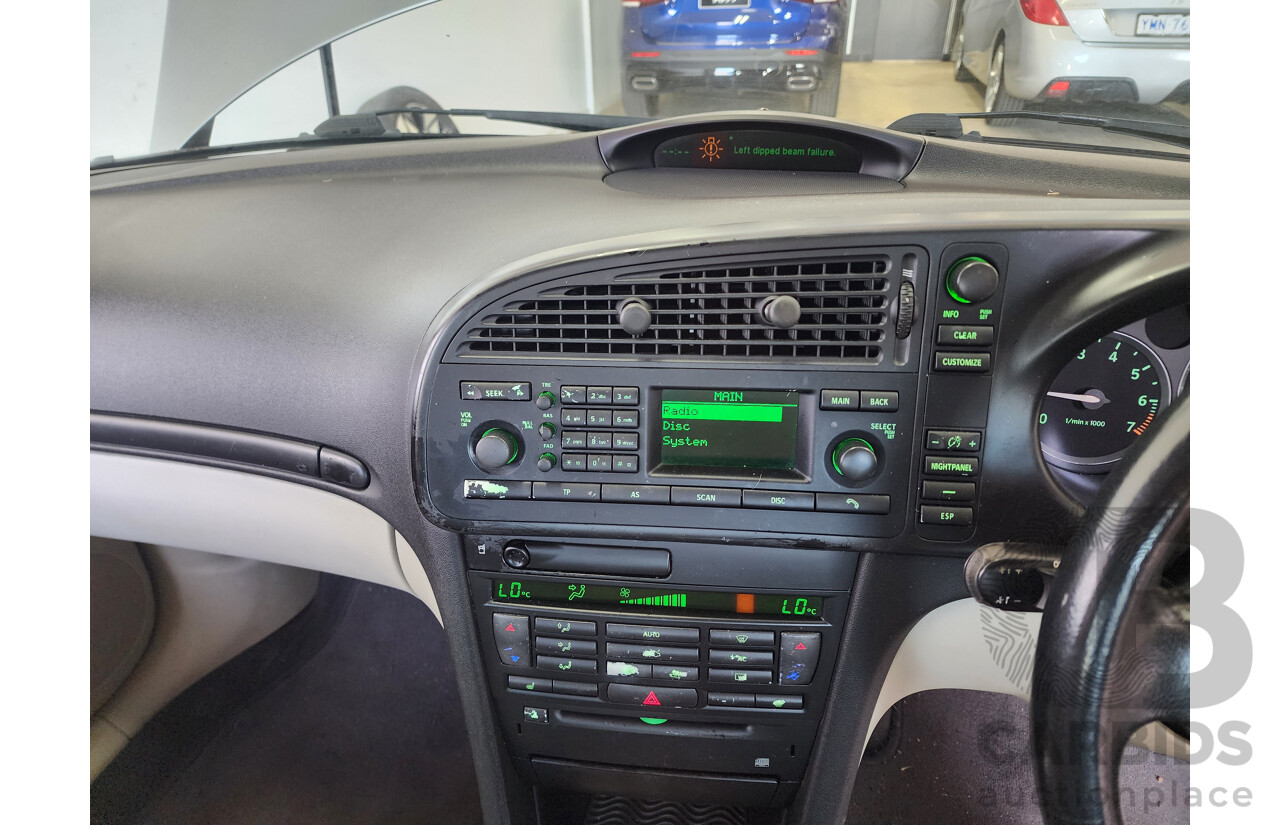 2/2004 Saab 9-3 ARC 2.0T MY04 4d Sedan Silver 2.0L