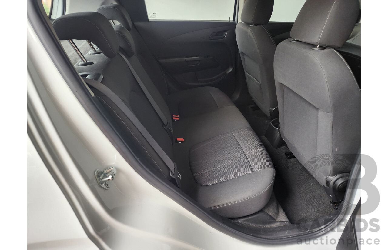 4/2013 Holden Barina CD TM MY13 5d Hatchback White 1.6L