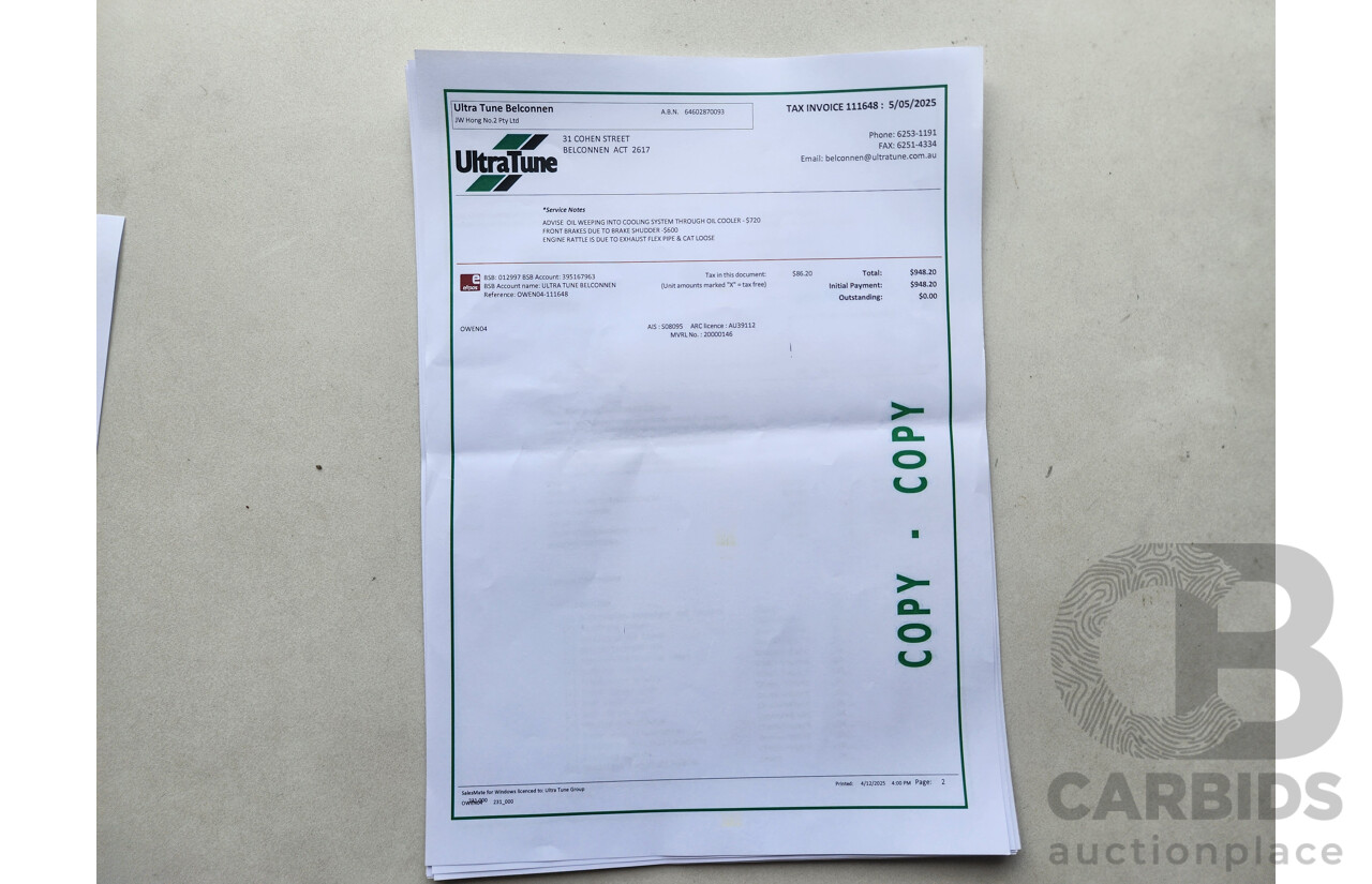 4/2013 Holden Barina CD TM MY13 5d Hatchback White 1.6L