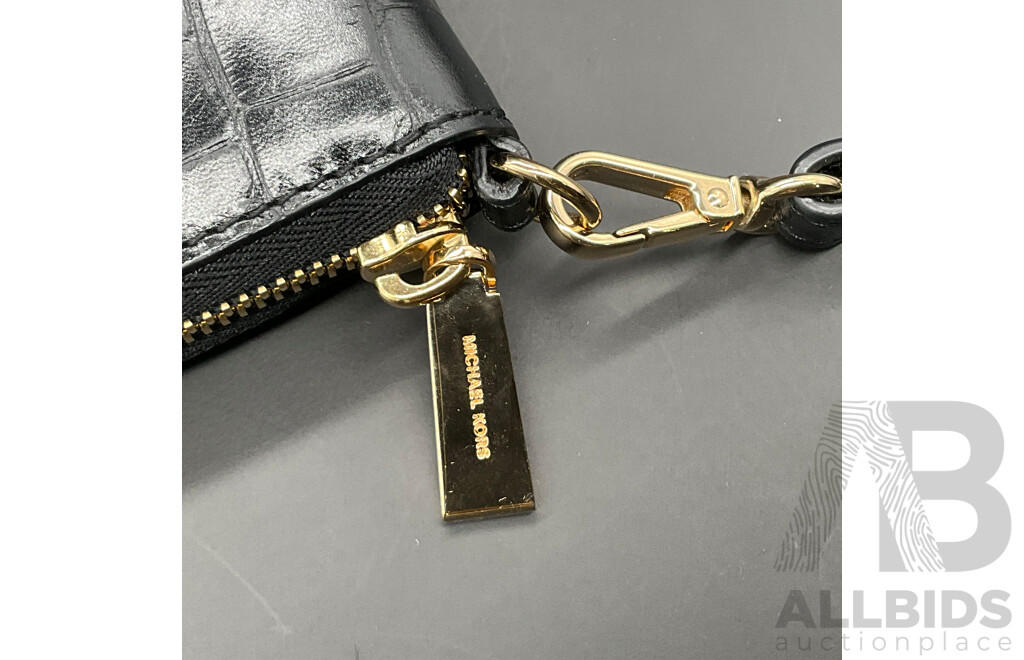 Collection of Fashion Accessories, Including Black Michael Kors Wallet, LIEBESKIND of Berlin Travel Set, DAVID LAWRENCE and SABA Belt and More - Lot of 8