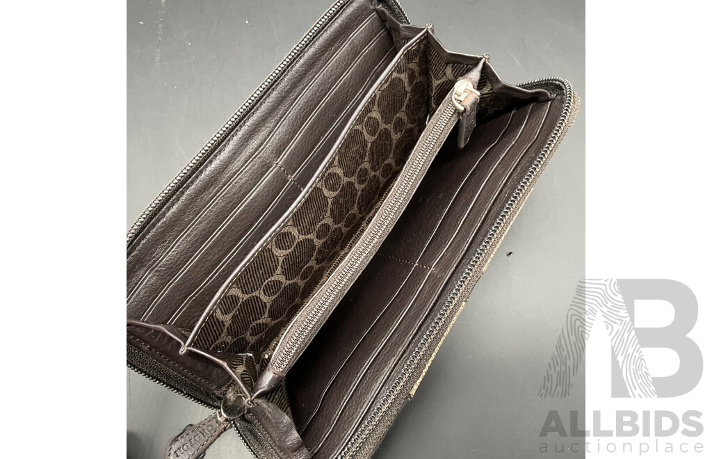 Collection of Fashion Accessories, Including Black Michael Kors Wallet, LIEBESKIND of Berlin Travel Set, DAVID LAWRENCE and SABA Belt and More - Lot of 8