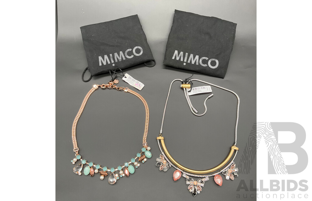 MIMCO Necklaces - Lot of 2