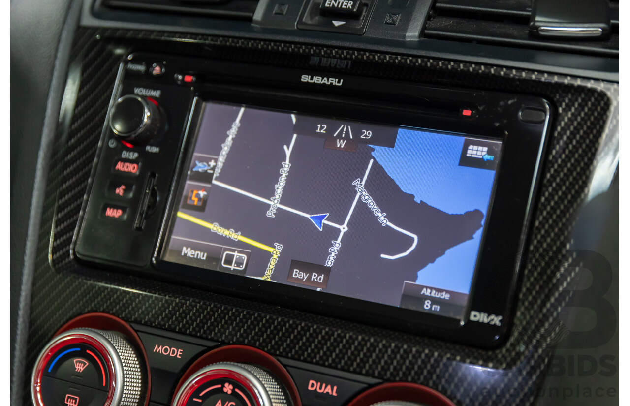 02/2015 Subaru WRX STi Premium (AWD) MY15 4d Sedan Crystal White Turbo 2.5L