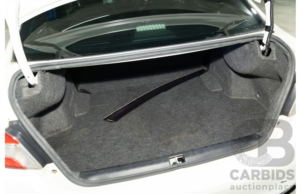 02/2015 Subaru WRX STi Premium (AWD) MY15 4d Sedan Crystal White Turbo 2.5L