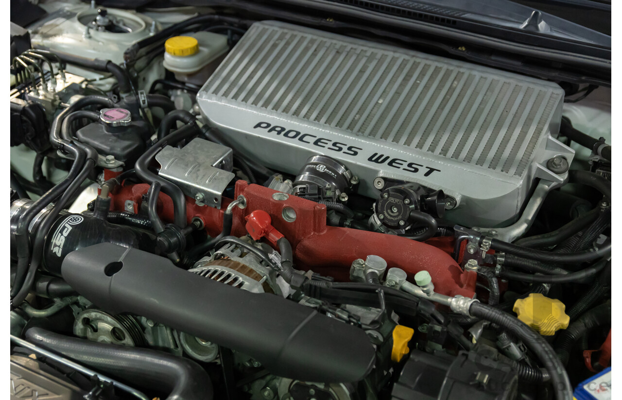 02/2015 Subaru WRX STi Premium (AWD) MY15 4d Sedan Crystal White Turbo 2.5L