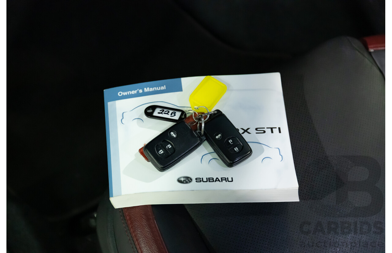 02/2015 Subaru WRX STi Premium (AWD) MY15 4d Sedan Crystal White Turbo 2.5L