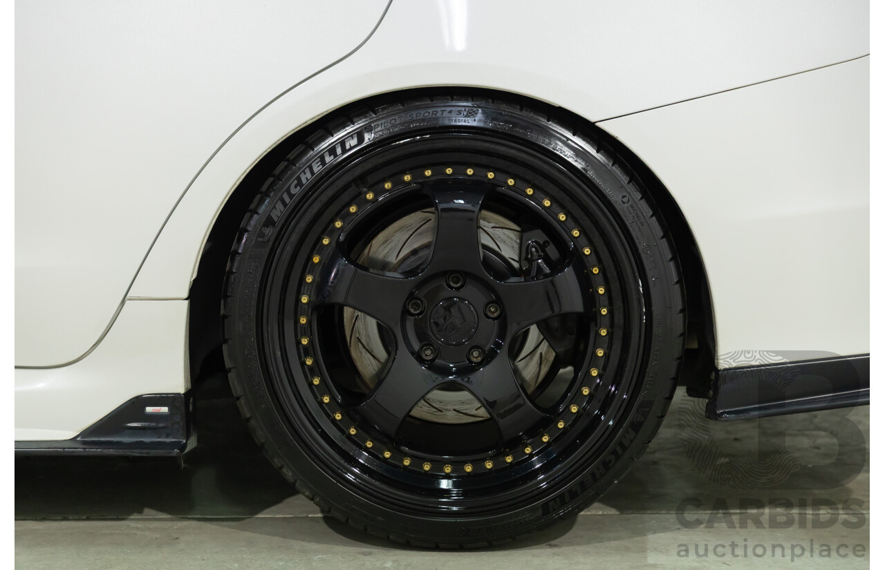 02/2015 Subaru WRX STi Premium (AWD) MY15 4d Sedan Crystal White Turbo 2.5L