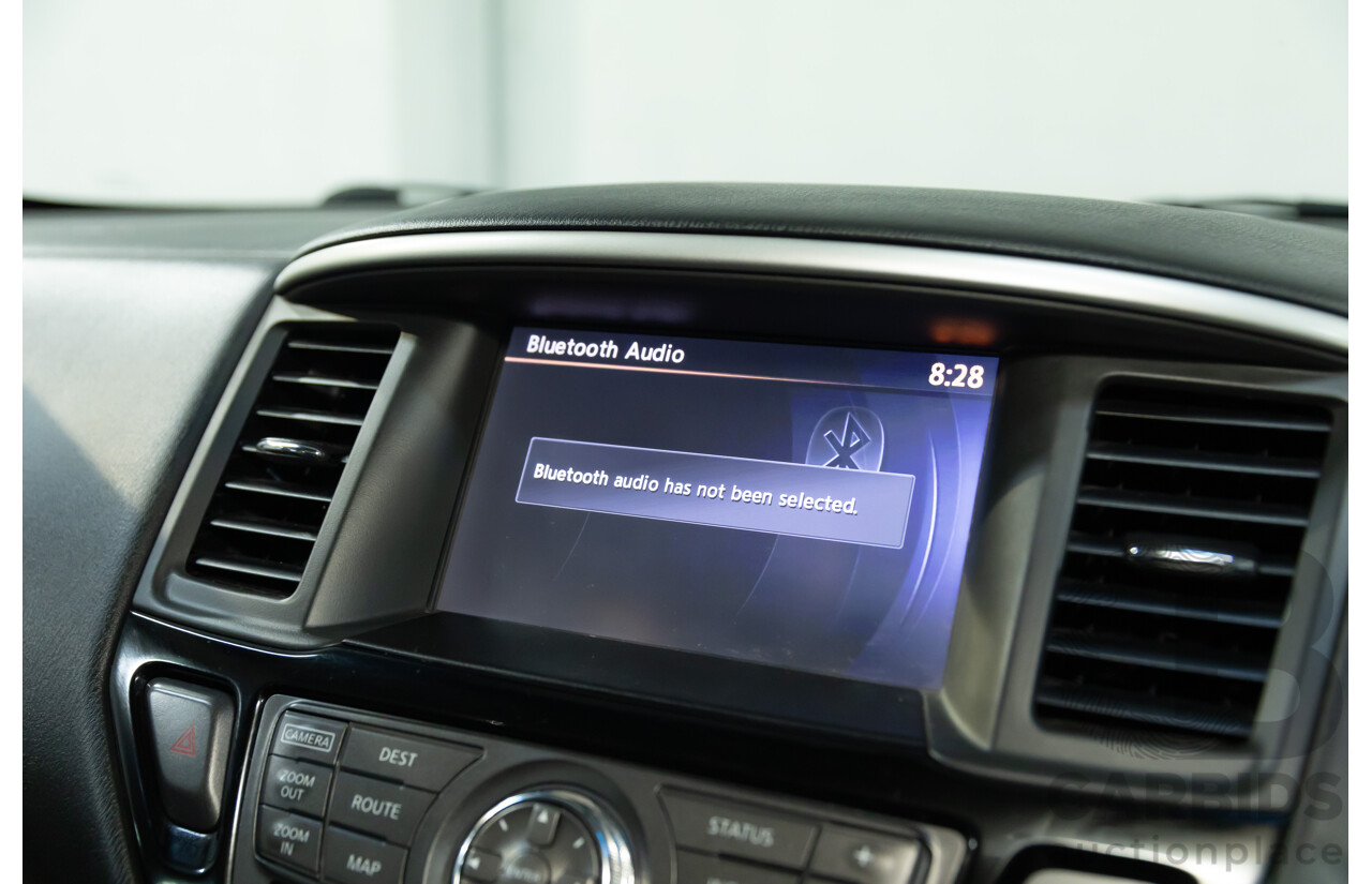 6/2015 Nissan Pathfinder ST-L Hybrid (4x4) R52 MY15 4d Wagon Ivory Pearl Supercharged 2.5L - 15kW Hybrid - 7 Seater