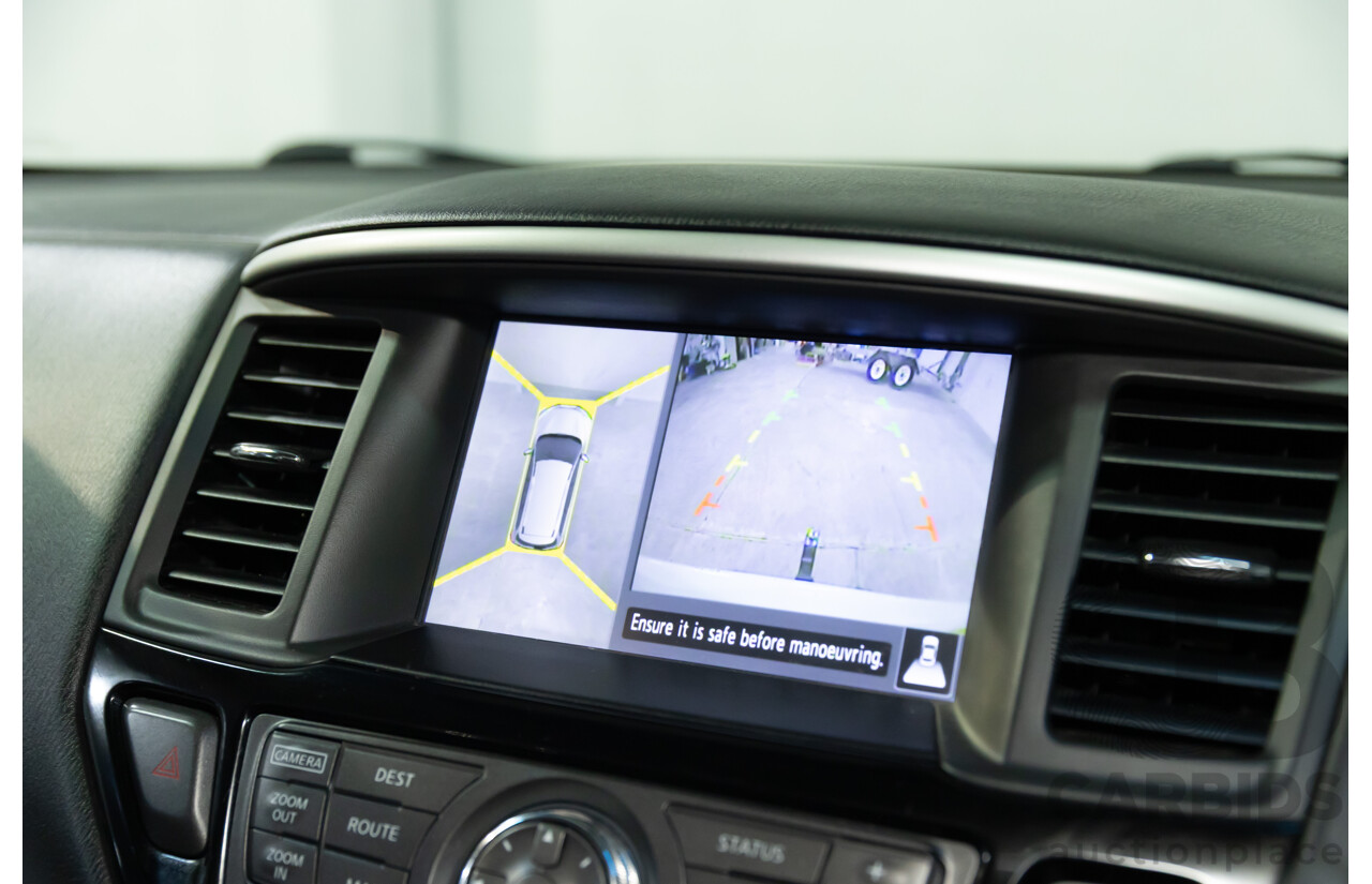 6/2015 Nissan Pathfinder ST-L Hybrid (4x4) R52 MY15 4d Wagon Ivory Pearl Supercharged 2.5L - 15kW Hybrid - 7 Seater