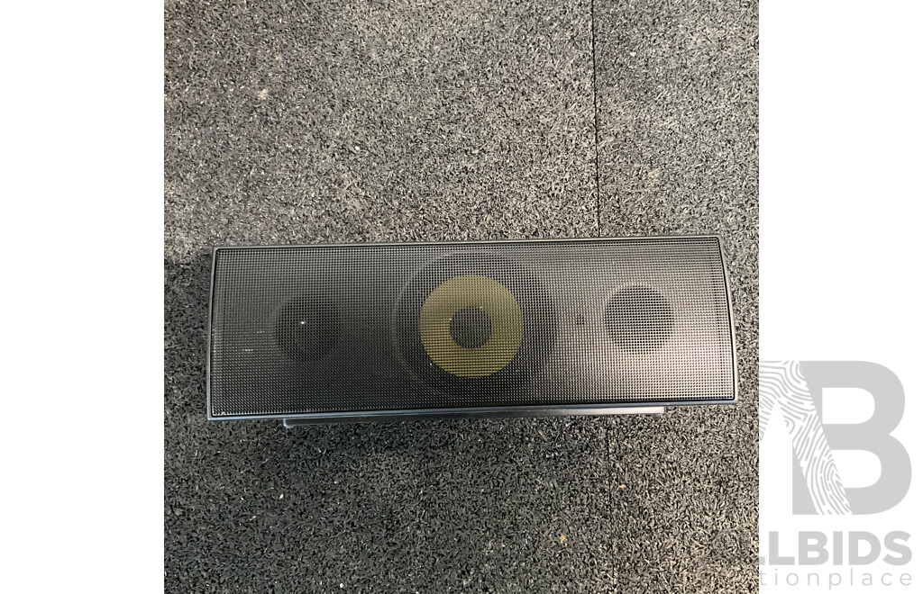 Panasonic SU-HTB18 Sound Bar with Subwoofer and LG Home Theatre System (Speaker S63T1 ,S63T2 & Center S63S2)