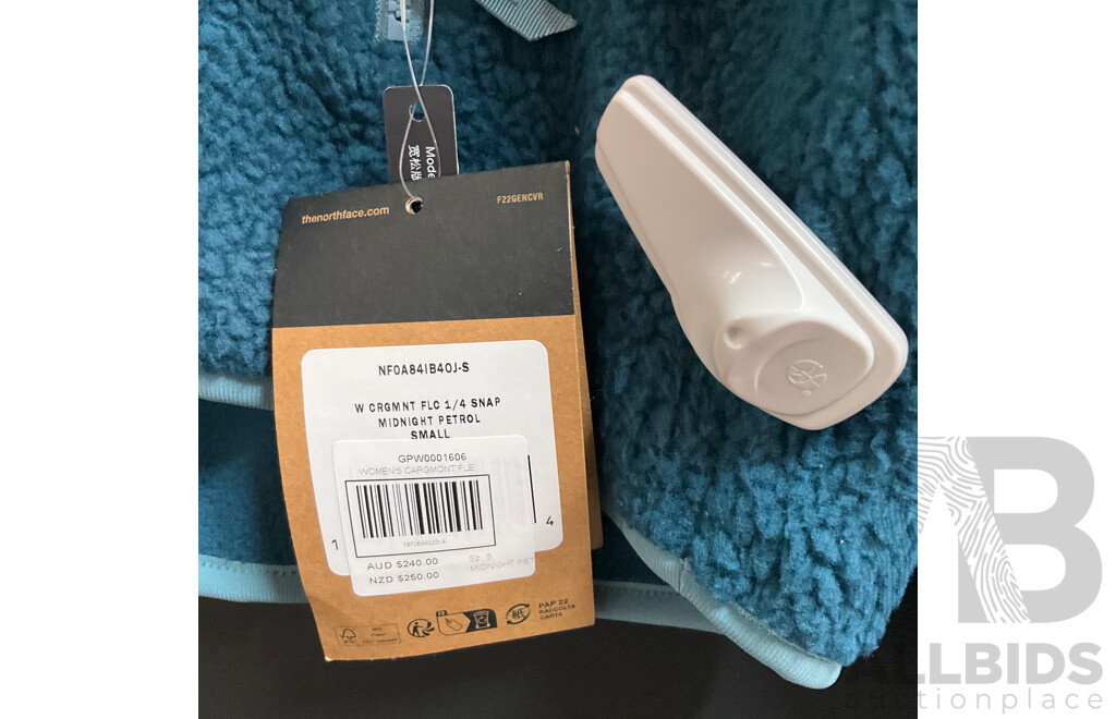 the NORTH FACE Women's Cragmont Fleece 1/4 Snap (size S)