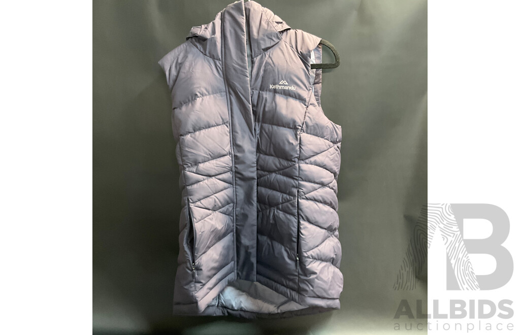 Kathmandu Women's Winterburn Hooded Down Vest (size 10)