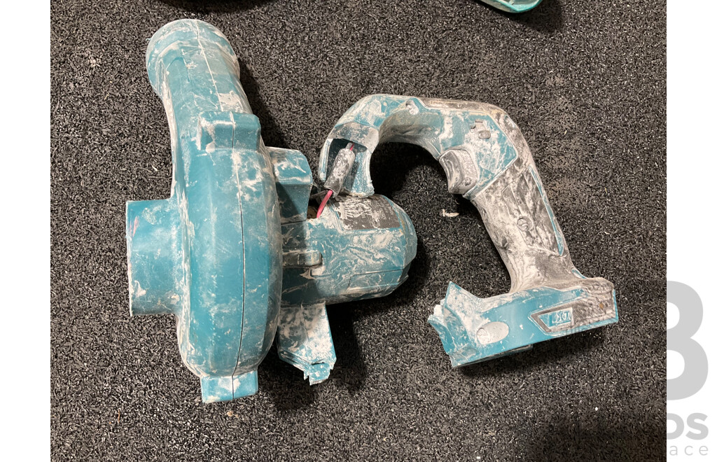 Assorted MAKITA 18V Tools and Batteries - Lot of 8