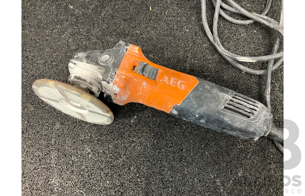 AEG Corded Angle Grinder - Lot of 2