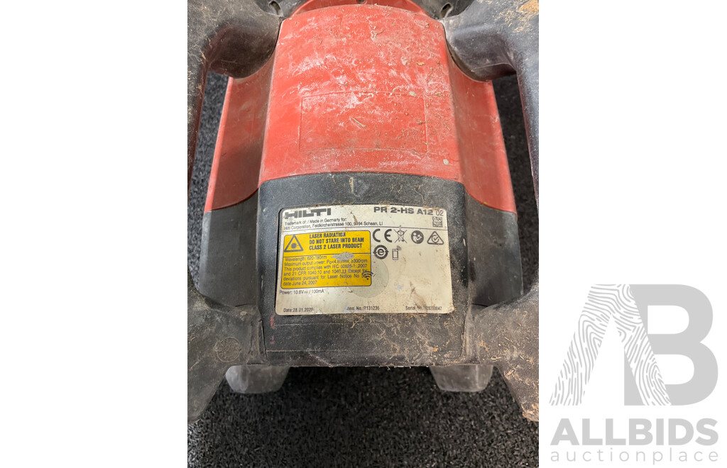 HILTI (PR 2-HS) Rotating Laser Level - Skin Only