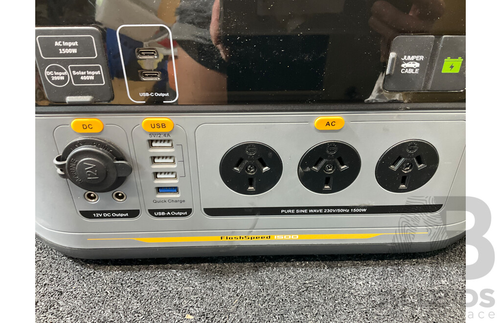 VTOMAN FlashSpeed 1500 Portable Power Station