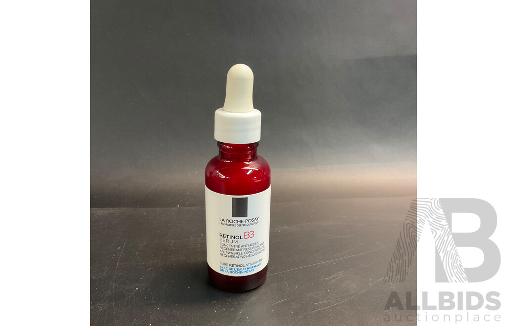 Assorted La Roche-Posay Facial Products - Lot of 9