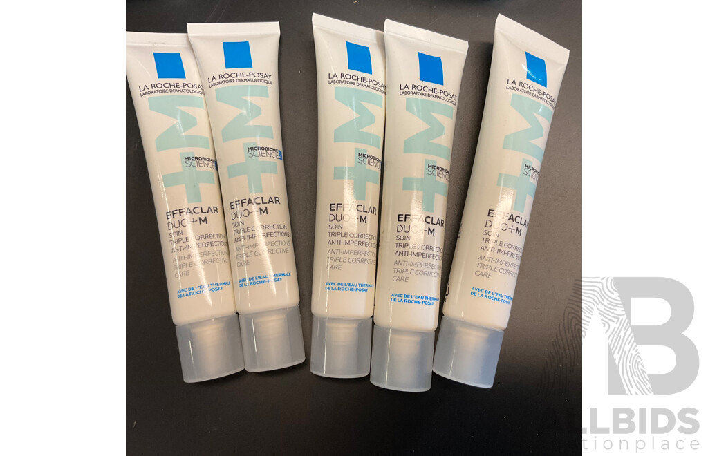 Assorted La Roche-Posay Facial Products - Lot of 9