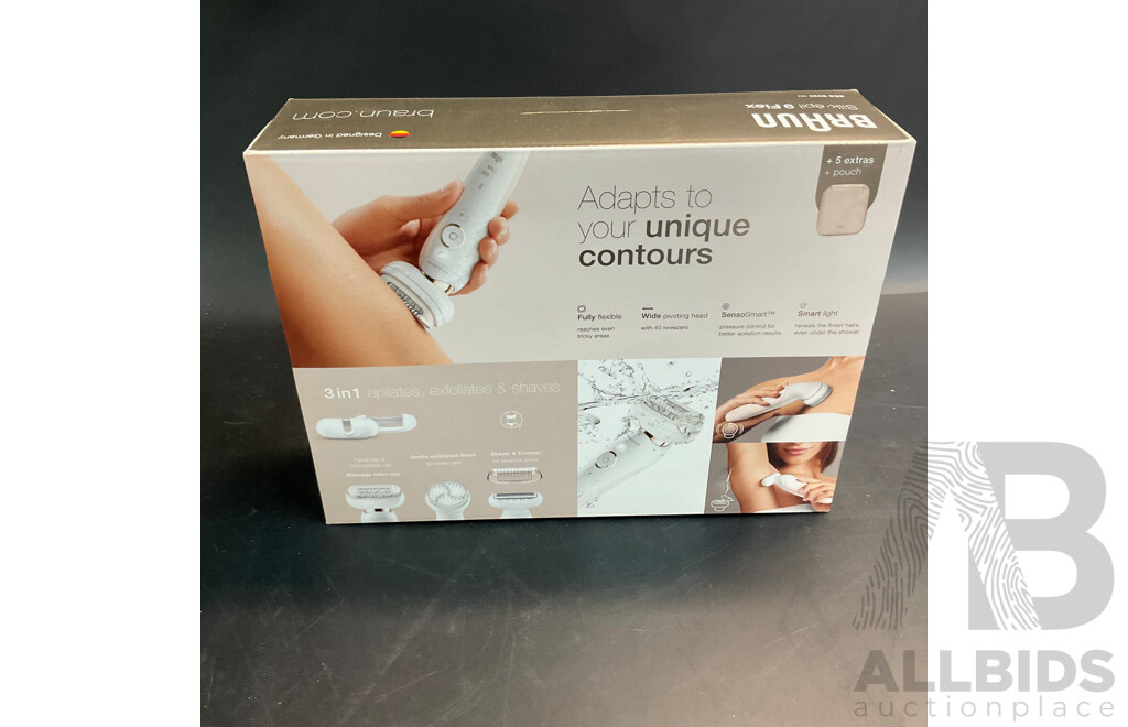 Braun SES 9030 3D 9 Flex Hair Remover