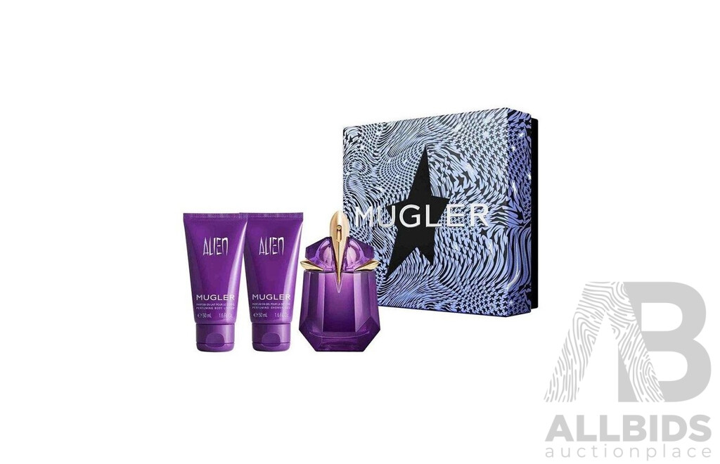 3pc Thierry MUGLER ALIEN  Eau De Parfum Gift Set