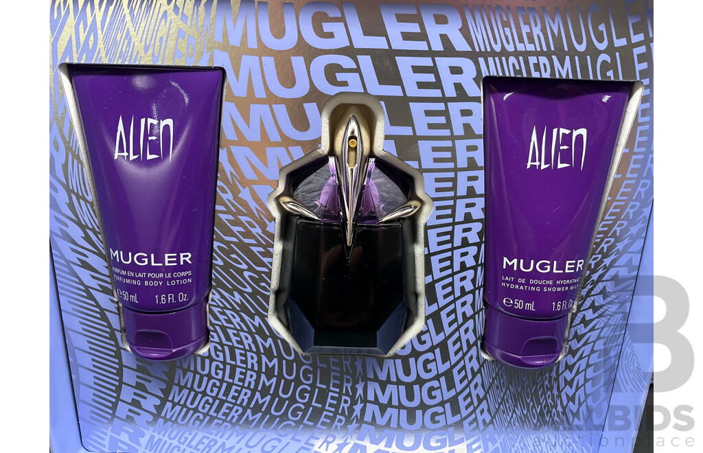 3pc Thierry MUGLER ALIEN  Eau De Parfum Gift Set