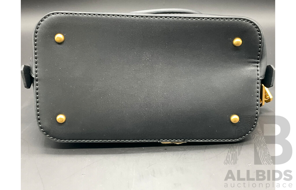 Cathleen Small Dome Satchel Handbag Branded GUESS