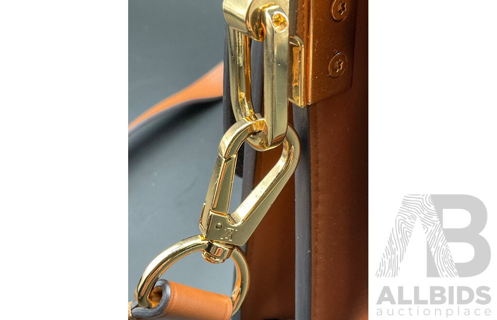 Mini Dauphine Monogram Reverse Canvas Crossbody Bag Branded LOUISE VUITTON