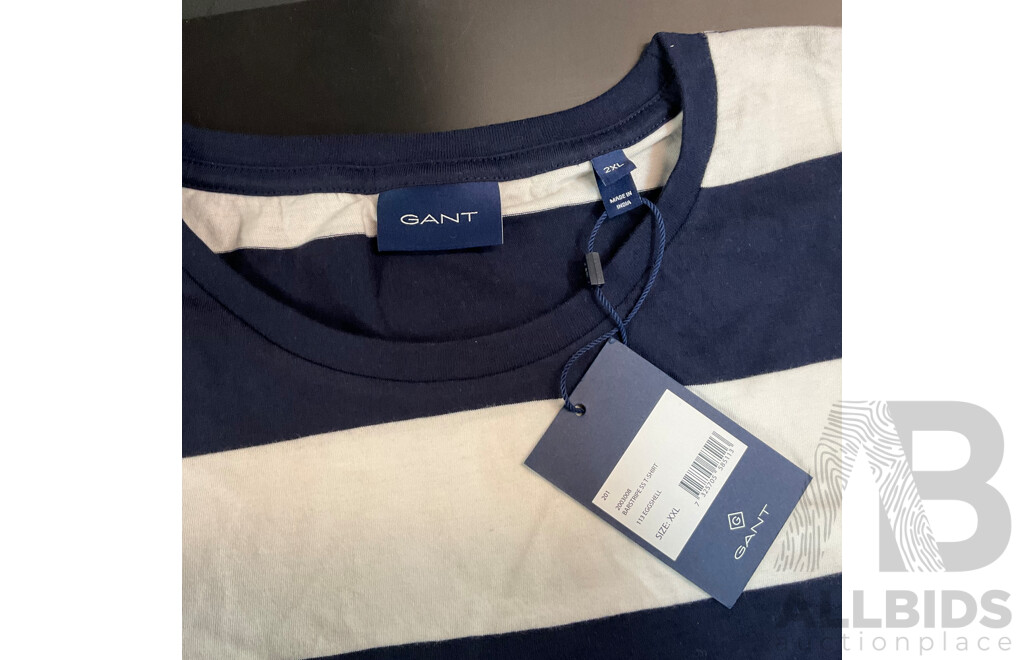 GANT Men's XXL T-Shirts - Lot of 2