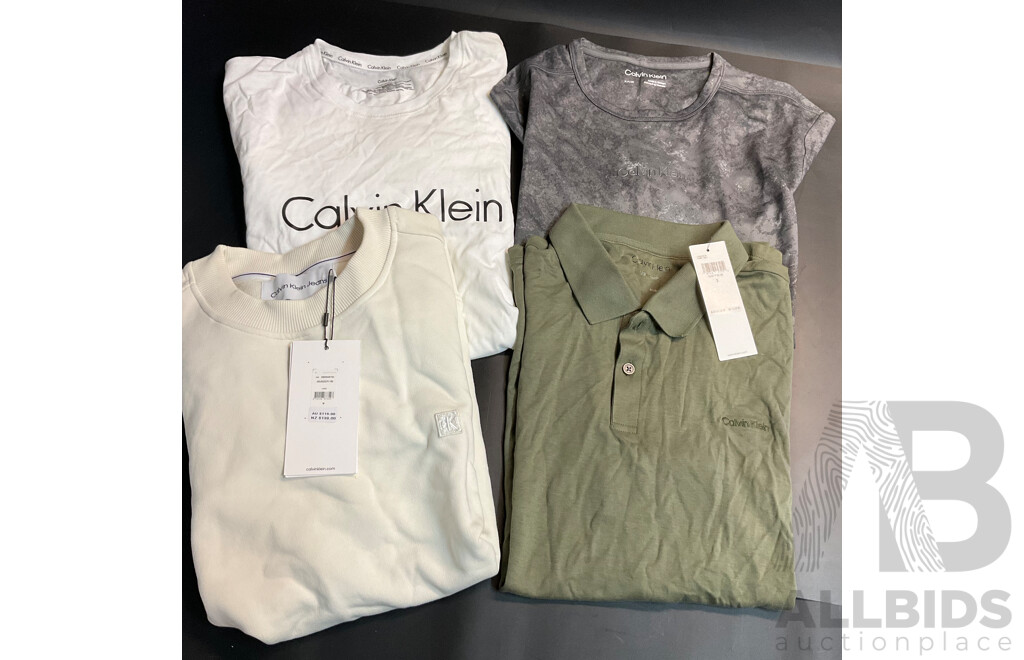 Calvin Klein Men's Apparel - Size S /M - Lot of 4