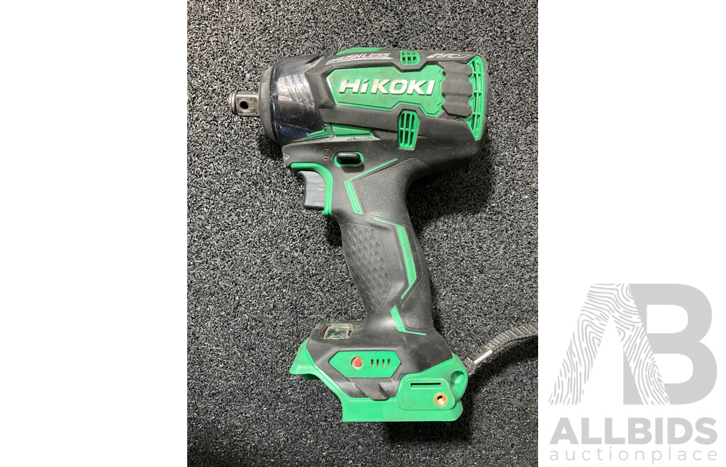 HiKOKI 36V MultiVolt Brushless Impact Wrench with Battery - Lot of 2