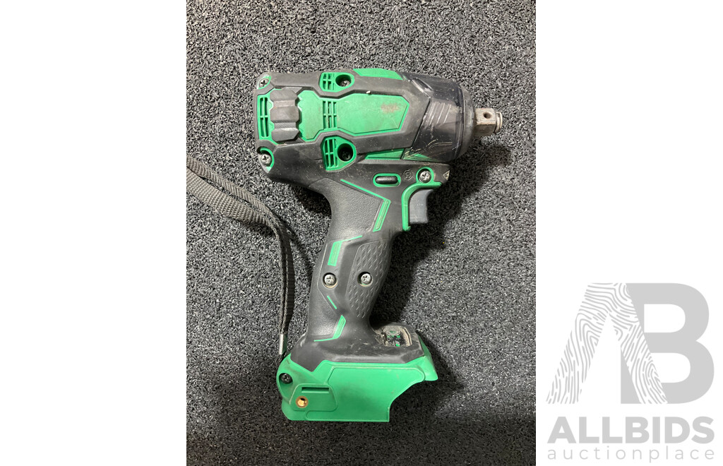 HiKOKI 36V MultiVolt Brushless Impact Wrench with Battery - Lot of 2