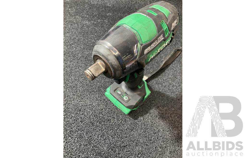 HiKOKI 36V MultiVolt Brushless Impact Wrench with Battery - Lot of 2