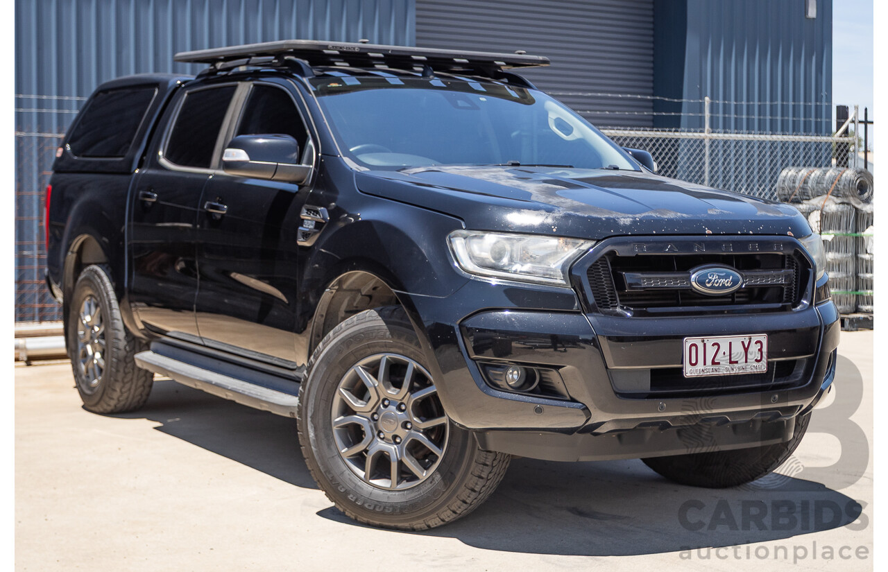 04/2017 Ford Ranger FX4 3.2 (4x4) PX MKII MY17 UPDATE Dual Cab Utility Shadow Black Turbo Diesel 3.2L