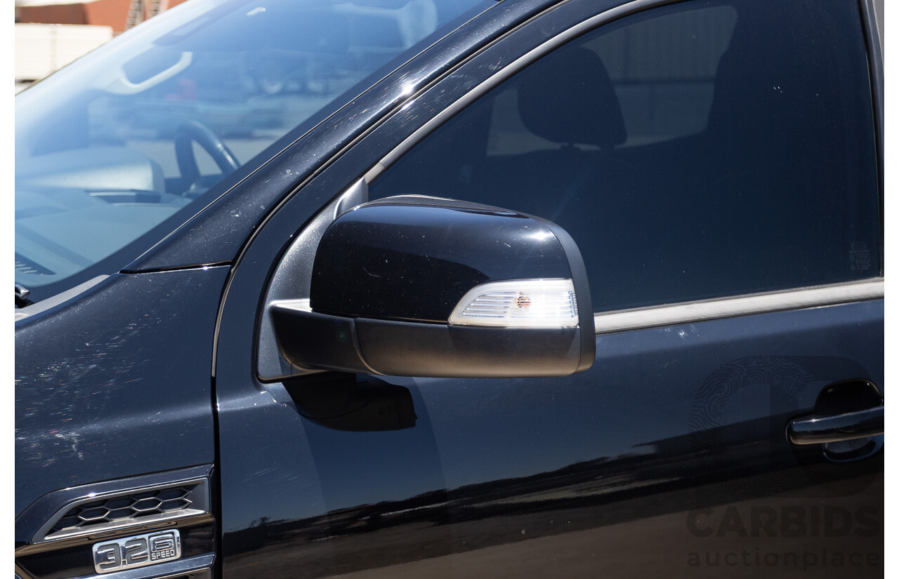 04/2017 Ford Ranger FX4 3.2 (4x4) PX MKII MY17 UPDATE Dual Cab Utility Shadow Black Turbo Diesel 3.2L