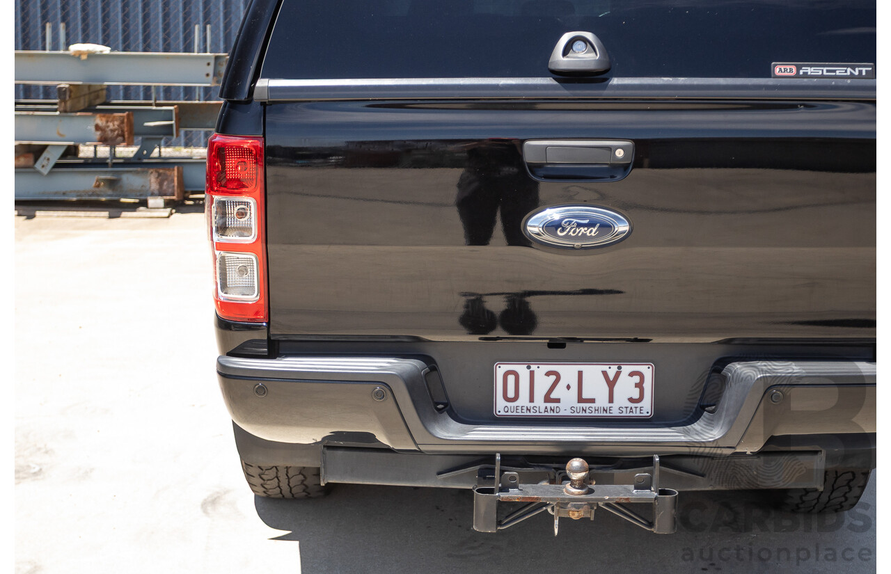 04/2017 Ford Ranger FX4 3.2 (4x4) PX MKII MY17 UPDATE Dual Cab Utility Shadow Black Turbo Diesel 3.2L