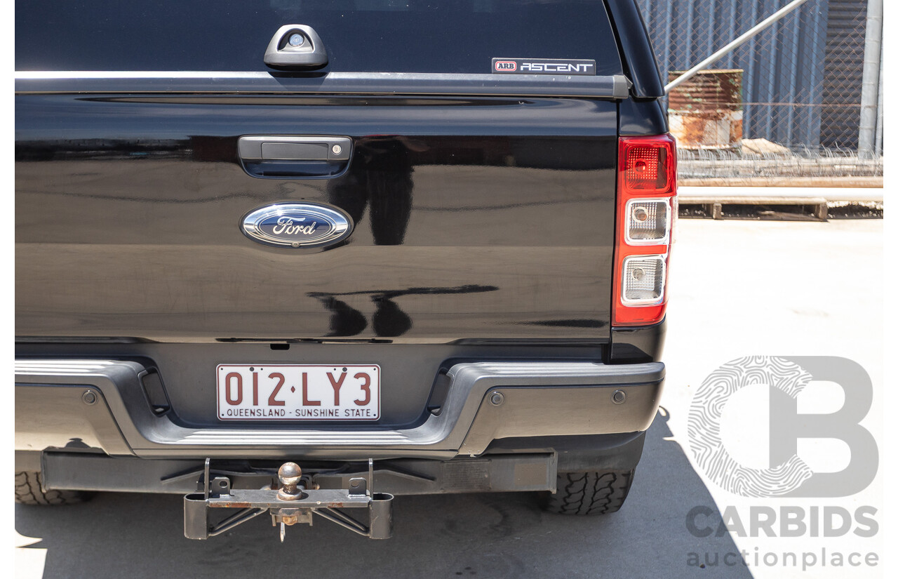 04/2017 Ford Ranger FX4 3.2 (4x4) PX MKII MY17 UPDATE Dual Cab Utility Shadow Black Turbo Diesel 3.2L