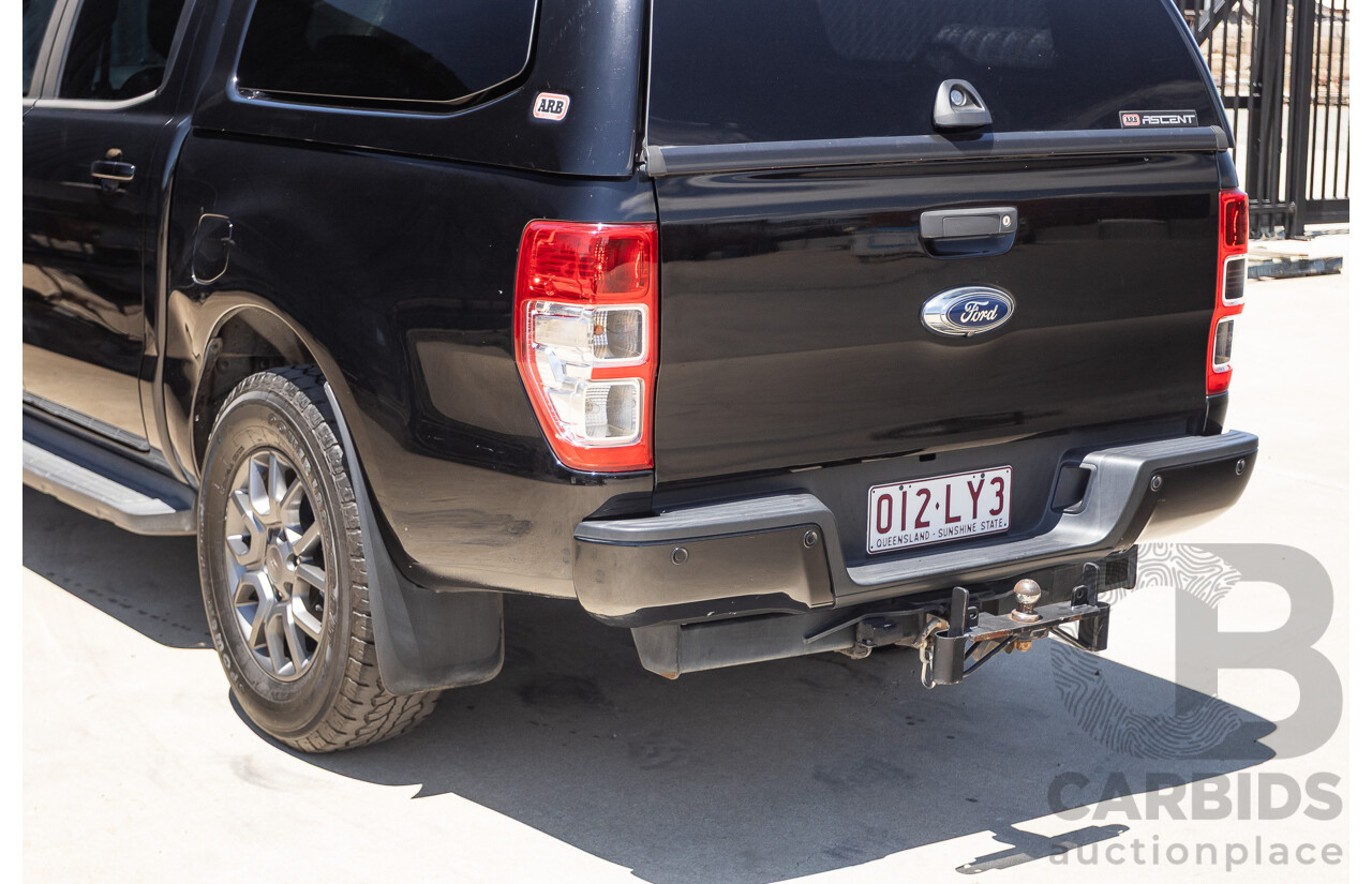 04/2017 Ford Ranger FX4 3.2 (4x4) PX MKII MY17 UPDATE Dual Cab Utility Shadow Black Turbo Diesel 3.2L