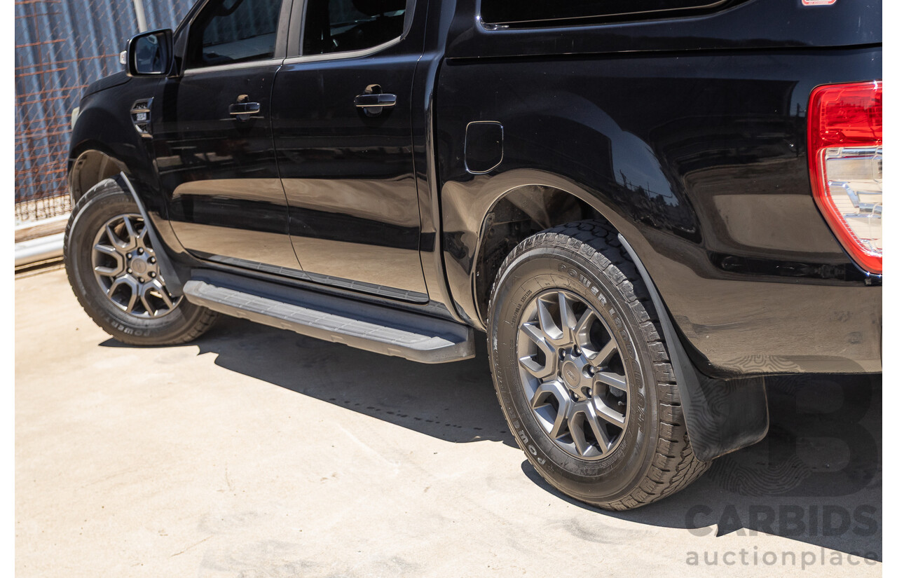 04/2017 Ford Ranger FX4 3.2 (4x4) PX MKII MY17 UPDATE Dual Cab Utility Shadow Black Turbo Diesel 3.2L