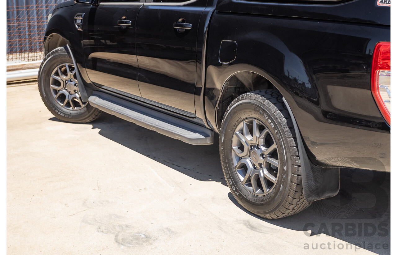 04/2017 Ford Ranger FX4 3.2 (4x4) PX MKII MY17 UPDATE Dual Cab Utility Shadow Black Turbo Diesel 3.2L
