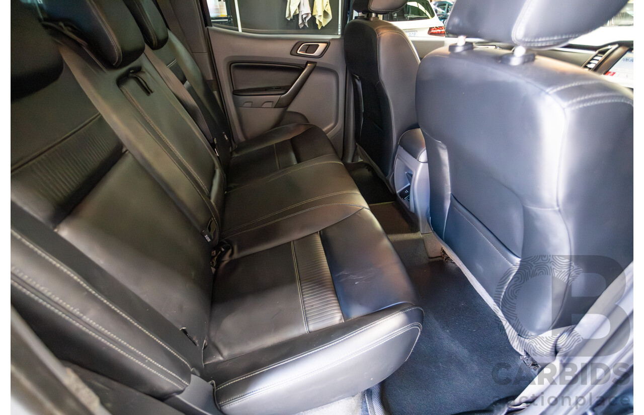 04/2017 Ford Ranger FX4 3.2 (4x4) PX MKII MY17 UPDATE Dual Cab Utility Shadow Black Turbo Diesel 3.2L