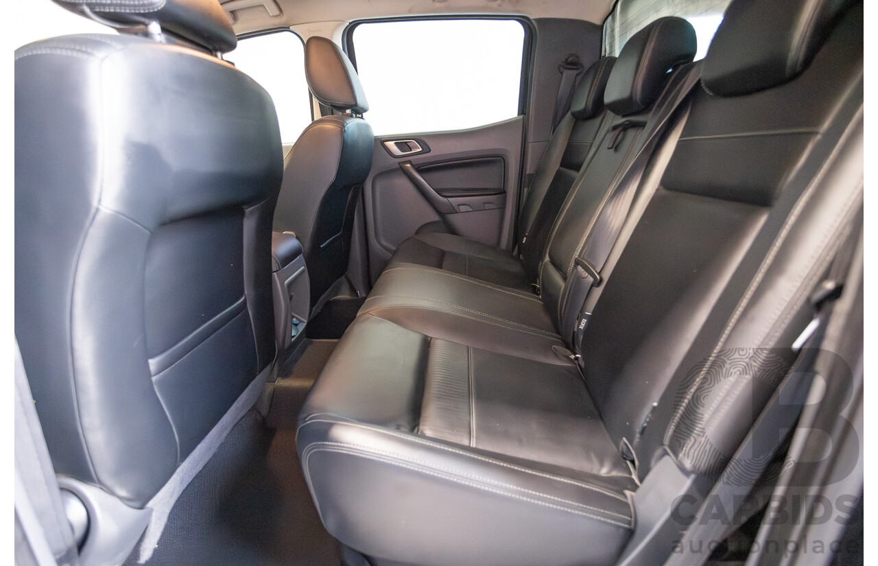 04/2017 Ford Ranger FX4 3.2 (4x4) PX MKII MY17 UPDATE Dual Cab Utility Shadow Black Turbo Diesel 3.2L