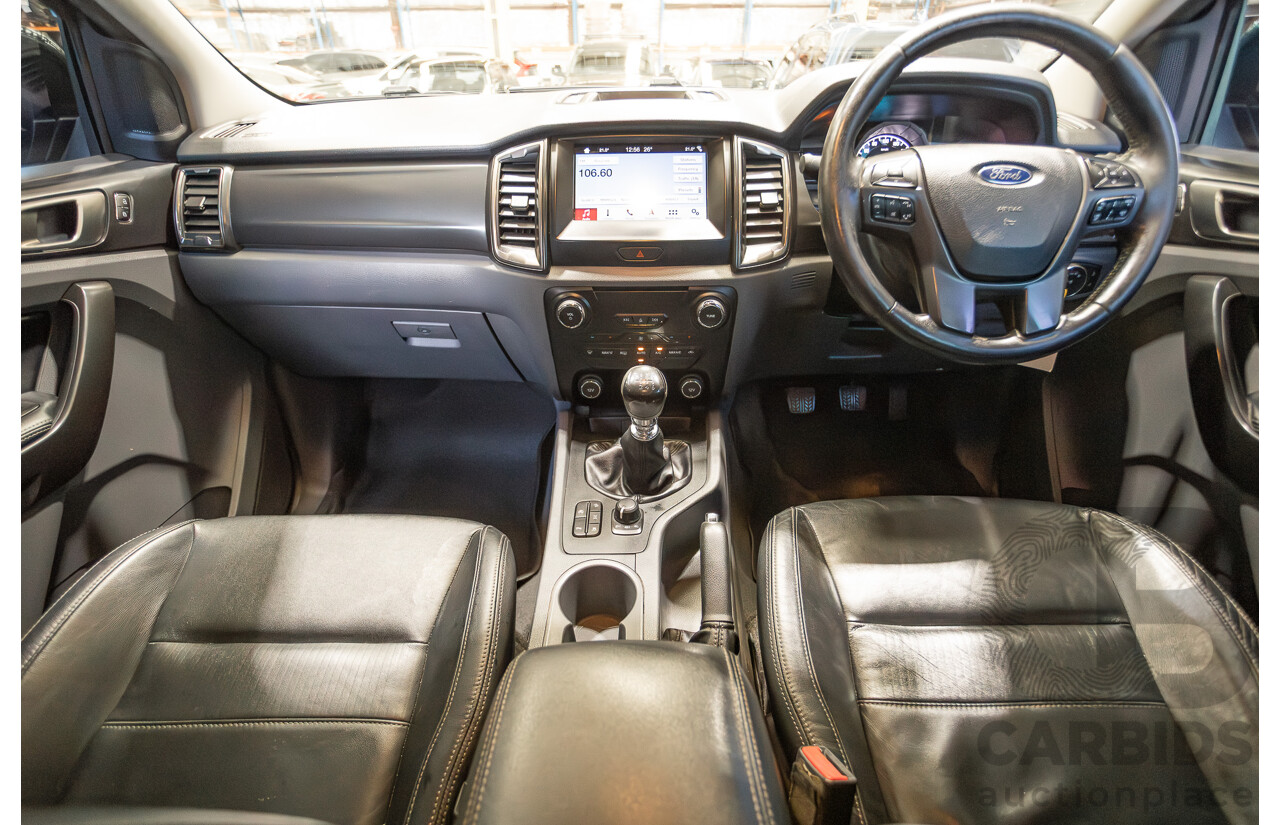 04/2017 Ford Ranger FX4 3.2 (4x4) PX MKII MY17 UPDATE Dual Cab Utility Shadow Black Turbo Diesel 3.2L