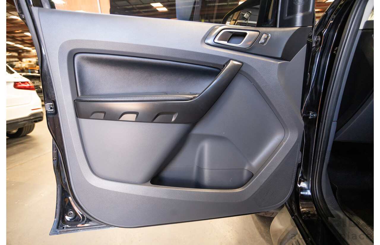 04/2017 Ford Ranger FX4 3.2 (4x4) PX MKII MY17 UPDATE Dual Cab Utility Shadow Black Turbo Diesel 3.2L