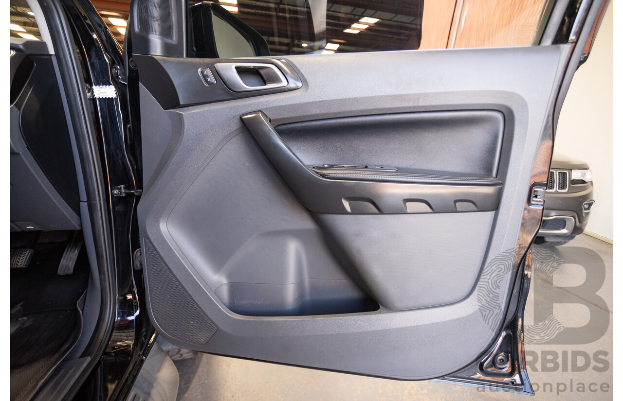 04/2017 Ford Ranger FX4 3.2 (4x4) PX MKII MY17 UPDATE Dual Cab Utility Shadow Black Turbo Diesel 3.2L