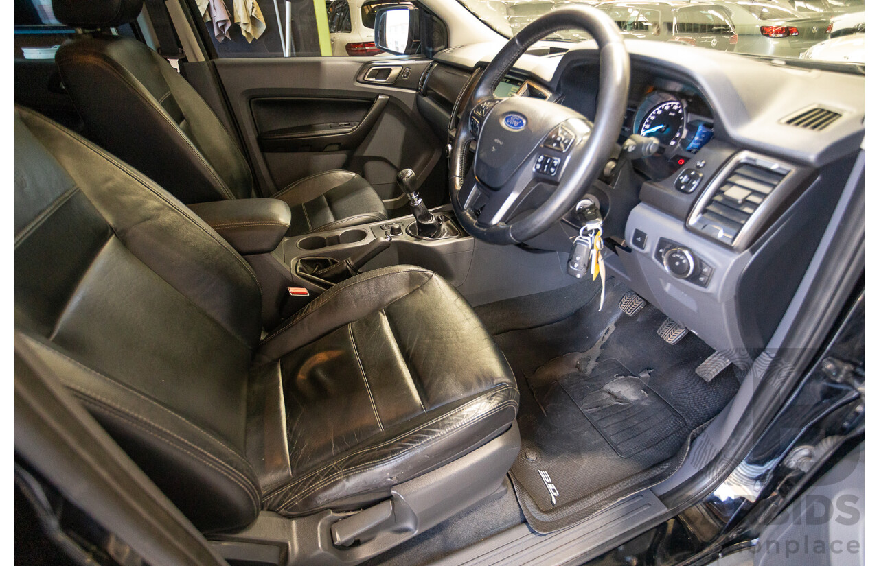 04/2017 Ford Ranger FX4 3.2 (4x4) PX MKII MY17 UPDATE Dual Cab Utility Shadow Black Turbo Diesel 3.2L