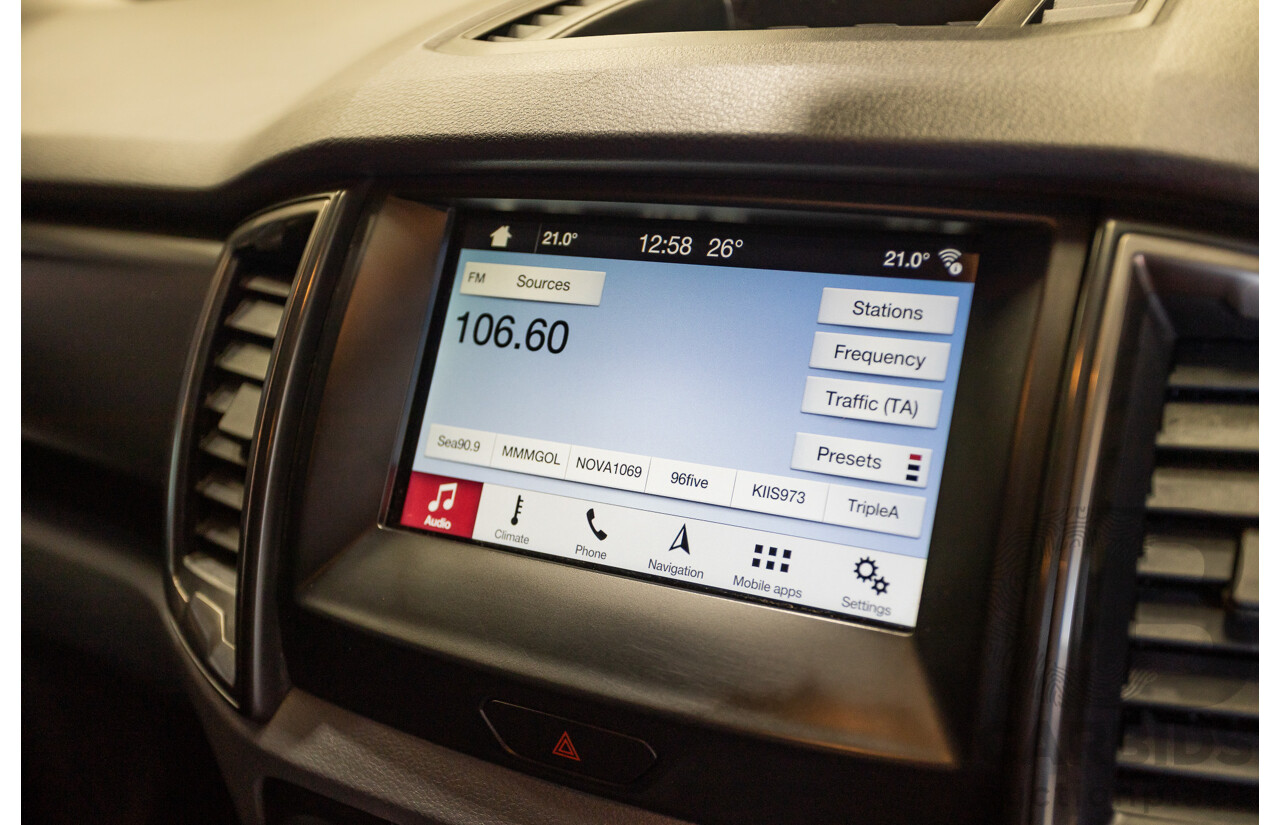 04/2017 Ford Ranger FX4 3.2 (4x4) PX MKII MY17 UPDATE Dual Cab Utility Shadow Black Turbo Diesel 3.2L